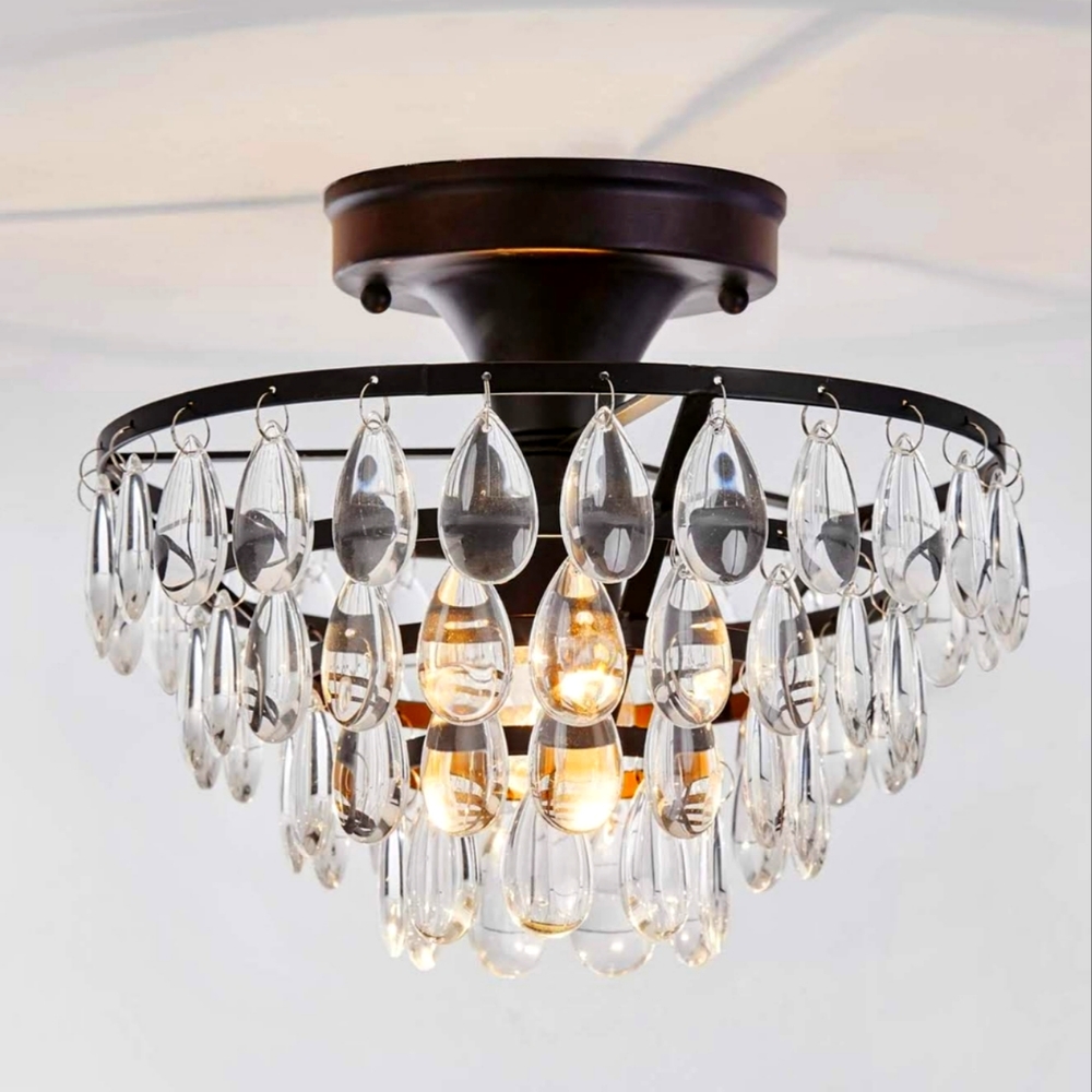 Crystal Ceiling Light